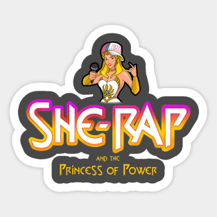 She-Rap Sticker